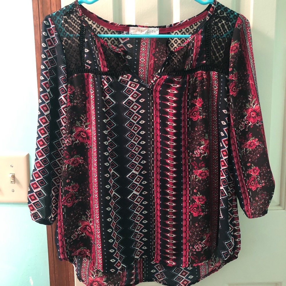 Colorful blouse - Picture 3 of 7